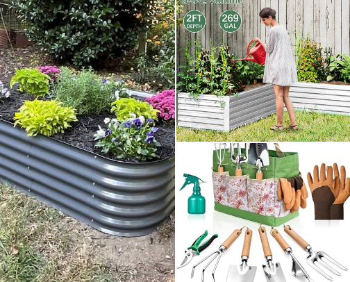 Gardening Essentials for Beginners cover photo collage