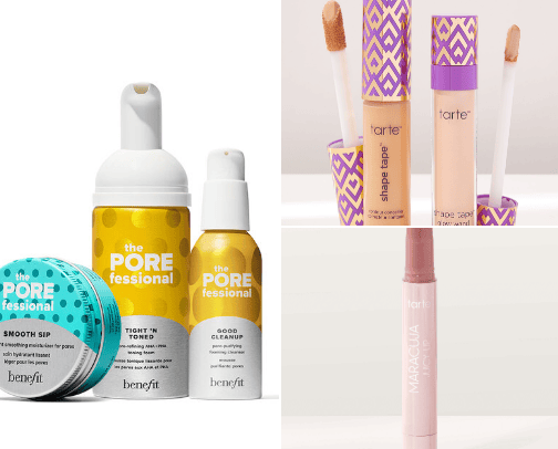 Makeup must haves cover photo collage