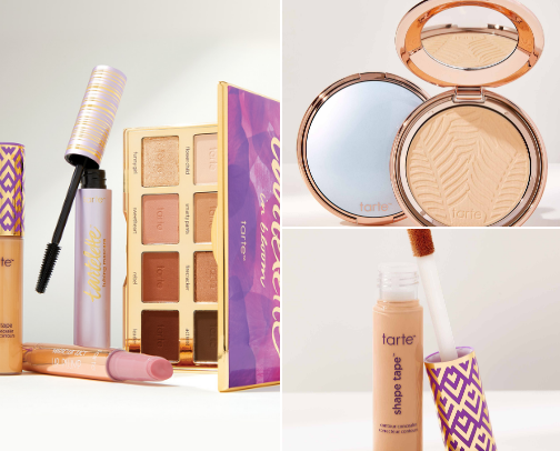 Makeup brands cover photo collage