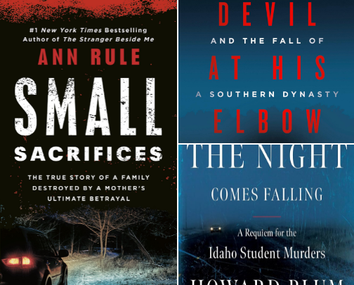 Looking for a good read - True Crime cover photo collage