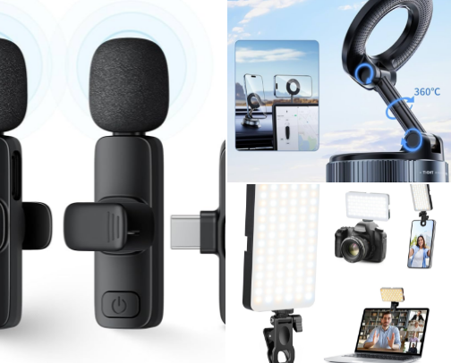 Content Creation Must Haves Gadgets cover photo collage