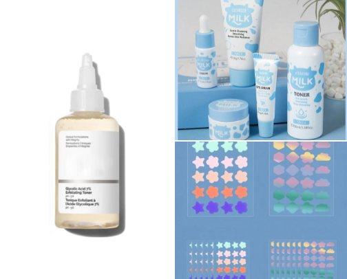 Skin care essentials cover photo collage