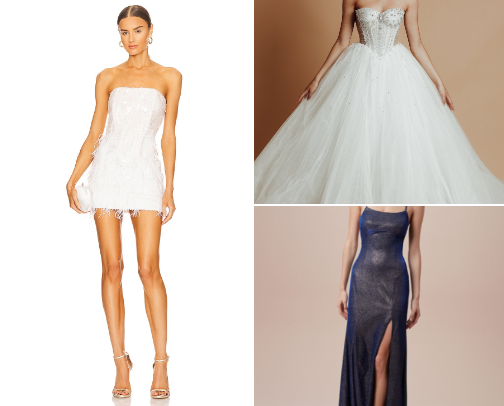 Bridal Dresses, Accessories & Pre-Wedding Essentials cover photo collage