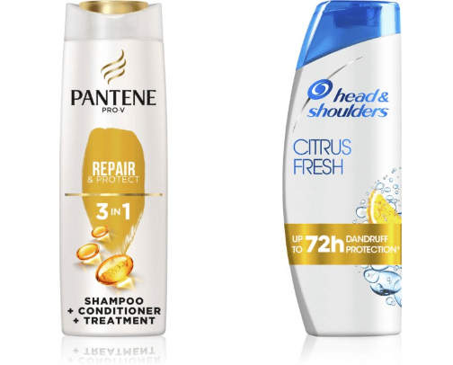 Shampoo cover photo collage
