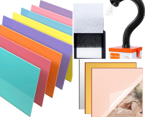 Laser Cutting cover photo collage