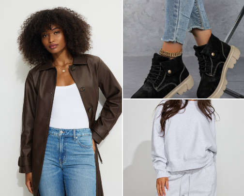 Touched by the chill, my cozy fall closet cover photo collage