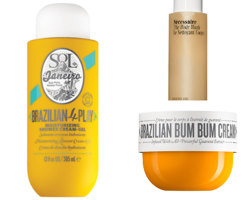 Bath and body cover photo collage