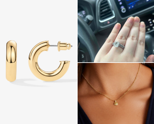 AFFORDABLE JEWELRY cover photo collage