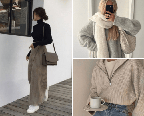cozy, trendy outfits for this fall! cover photo collage