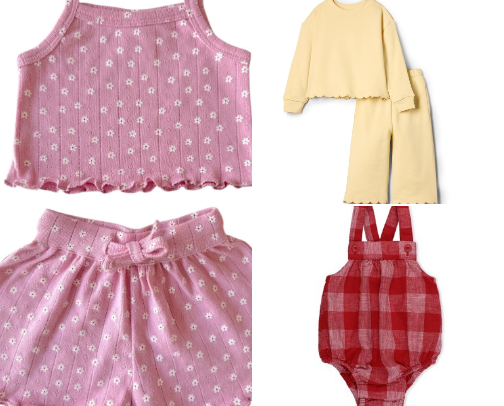 Baby Girl Clothes 🎀🩷 cover photo collage