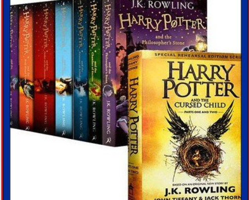 HARRY POTTER BOOKS📚 cover photo collage