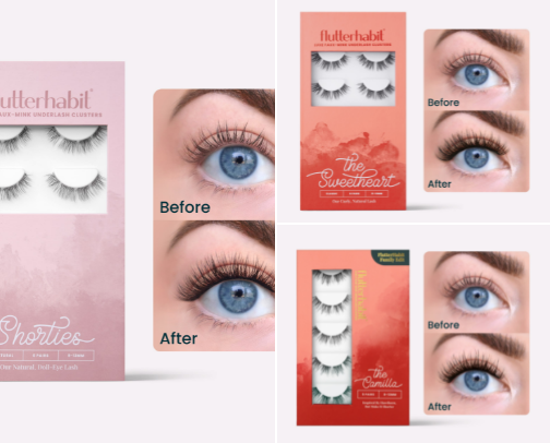 THE BEST EYELASHES!!! cover photo collage