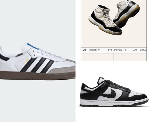 For the love of sneakers cover photo collage