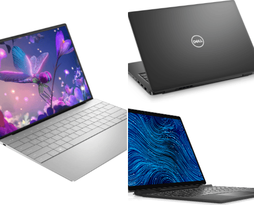 Dell laptops cover photo collage