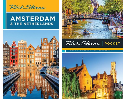 Read Now - Rick Steves Amsterdam & the Netherlands (Rick Steves Travel Guide) trip enhancers cover photo collage