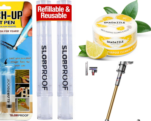 Cleaning Products & Home Maintenance Essentials That Actually Work cover photo collage