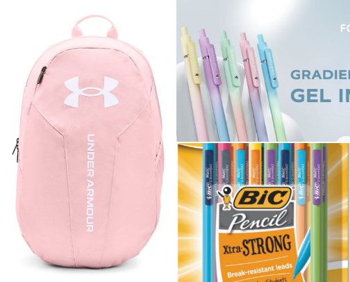 Back to school favorites cover photo collage