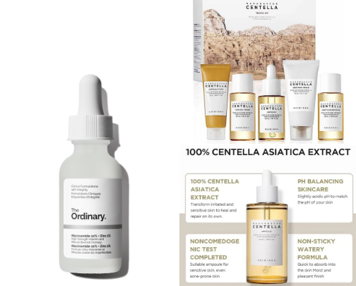 Skincare on a budget cover photo collage