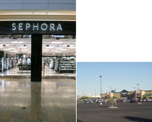 Makeup store recommendations cover photo collage