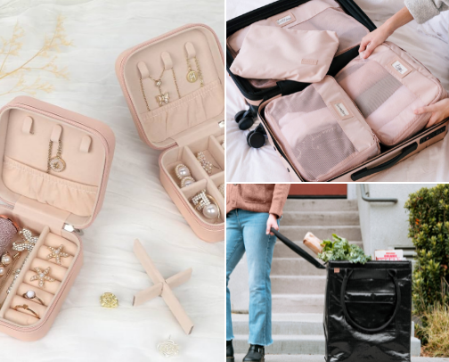 Travel essentials you’ll actually use cover photo collage