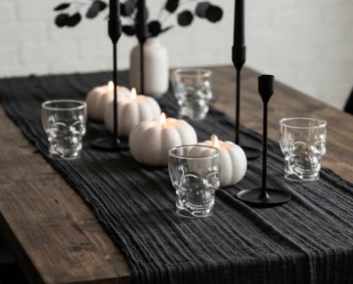 Minimalist Halloween Decor cover photo collage