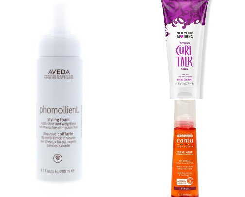 Curly Hair Favs cover photo collage