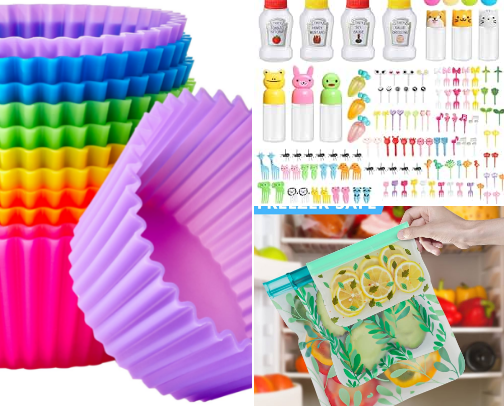 School lunch must haves cover photo collage