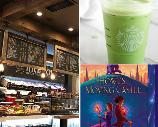 Coffee Shops, Good Reads, and Poetry cover photo collage