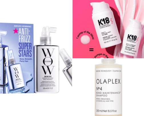 hair product must haves cover photo collage