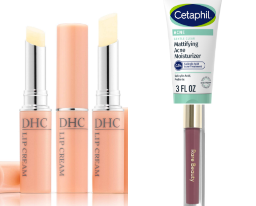 my go to skincare/make-up cover photo collage