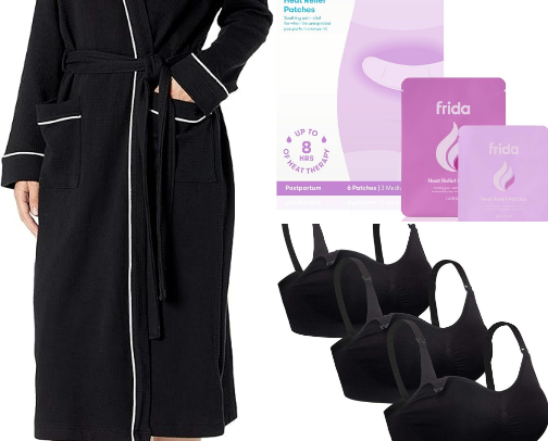 my twin hospital bag must haves cover photo collage