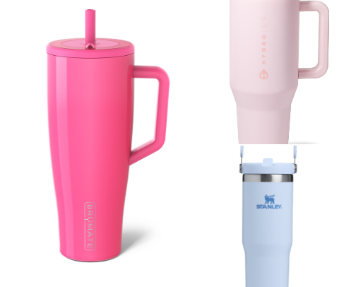Cutest water bottles that keep your water cold! cover photo collage