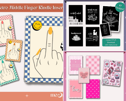 Bookish Finds & Favorites cover photo collage