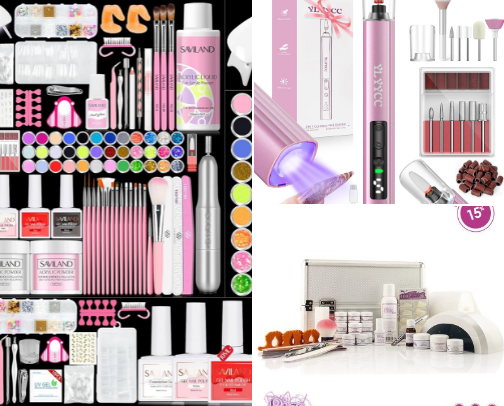 Beginner-friendly and Pro Nail Tech Essentials cover photo collage