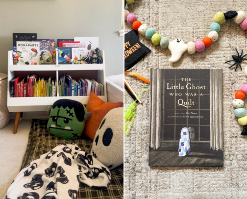 Halloween Boys Shared Room cover photo collage