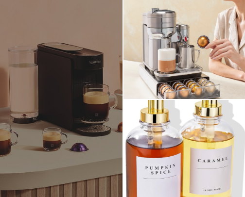 My coffee bar needs☕️ cover photo collage