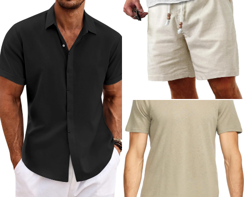 Top Summer Clothing Trends for Men cover photo collage