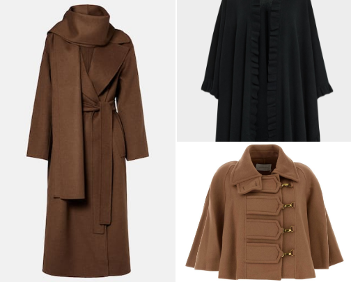 elegant winter outfits in brown🤎 cover photo collage