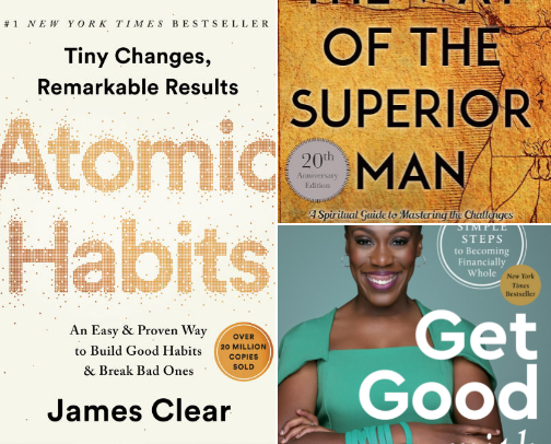 My favorite book recs cover photo collage