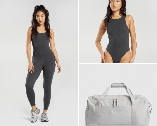 GYM outfits 🏋️‍♀️ cover photo collage