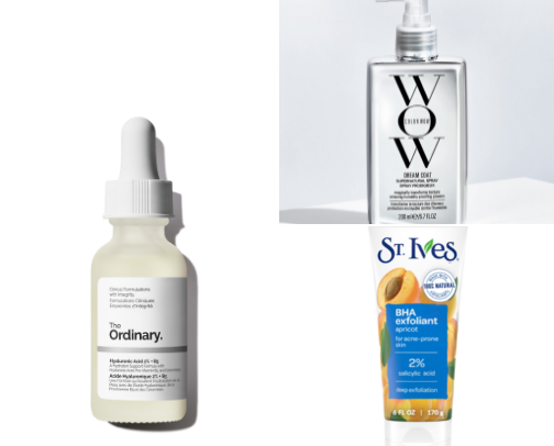 Skincare & Haircare cover photo collage