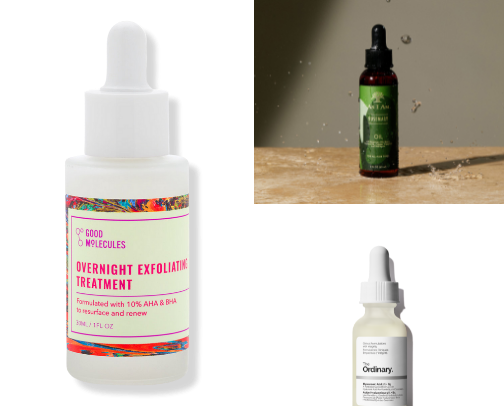 Skincare & Haircare cover photo collage