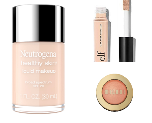 My favorite affordable makeup cover photo collage