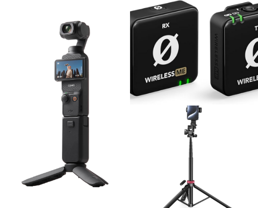The Ultimate Content Creator Starter Kit:Beginner Gear for TikTok & Reels cover photo collage