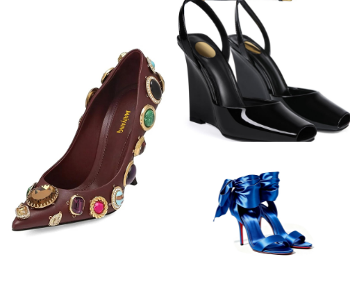 Look expensive in these statement steppers hunty!! cover photo collage