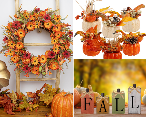 Autumn Decor cover photo collage