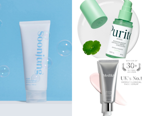 The best skincare for acne prone skin cover photo collage