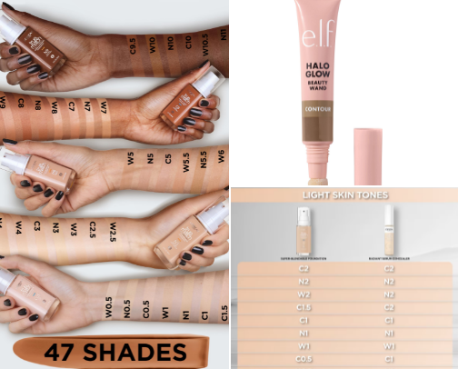 Everyday make up cover photo collage