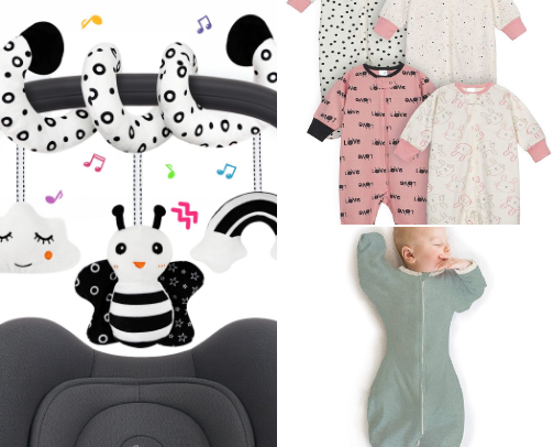 Baby MUST HAVES! cover photo collage