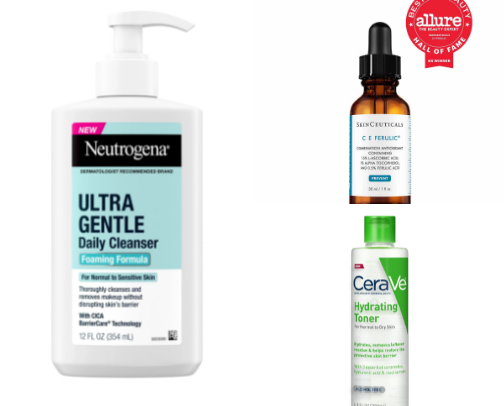 Skincare in your 30s cover photo collage